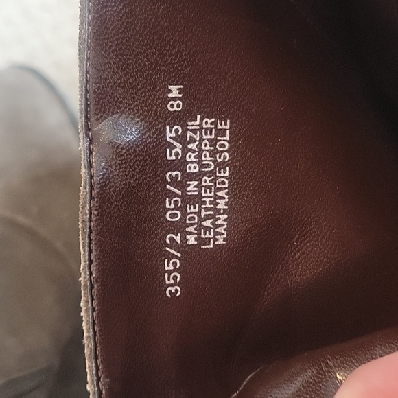 Franco Sarto Sz 8 Gray Suede Booties - Picture 8 of 12